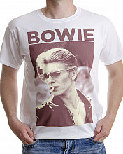 David Bowie t-shirt, Smoking Photo, men´s