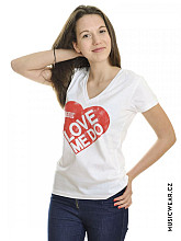 The Beatles t-shirt, Love Me Do White, ladies