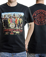 The Beatles t-shirt, Sgt Pepper Black, men´s