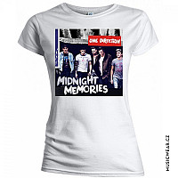 One Direction t-shirt, Midnight Memories White, ladies