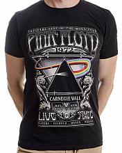 Pink Floyd t-shirt, Carnegie Hall Poster, men´s