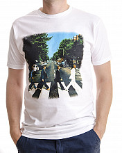 The Beatles t-shirt, Abbey Road White, men´s