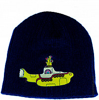 The Beatles winter beanie cap, Yellow Submarine Black
