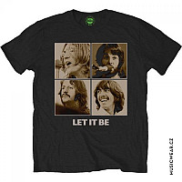The Beatles t-shirt, Let it be Sepia, men´s