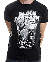 Black Sabbath t-shirt, Never Say Die 2016, men´s