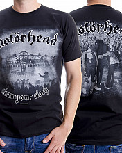 Motorhead t-shirt, Clean your Clock B&W, men´s