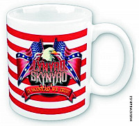 Lynyrd Skynyrd ceramics mug 250ml, Eagle & Flags