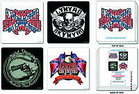 Lynyrd Skynyrd set korkových podtácků 4pcs, Mixed Designs