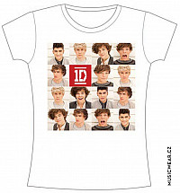 One Direction t-shirt, Polaroid Band, ladies