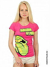 Rolling Stones t-shirt, Green Tongue, ladies