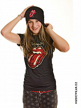Rolling Stones t-shirt, Plastered Tongue, ladies