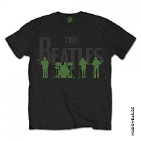 The Beatles t-shirt, Saville Row Line Up with Green Silhouettes, men´s