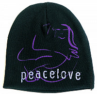 John Lennon winter beanie cap, Peace & Love