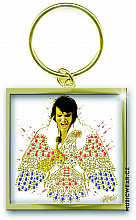 Elvis Presley keychain, American Eagle