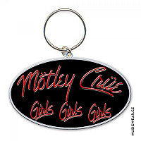 Motley Crue keychain, Girls Girls Girls Logo