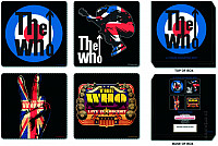 The Who set korkových podtácků 4pcs, Mixed designs