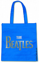 The Beatles ekologická sopping bag, Silver Drop T Logo Blue