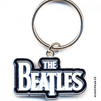 The Beatles keychain, Drop T Logo White