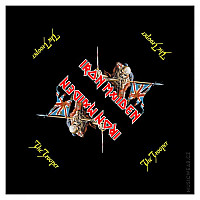 Iron Maiden scarf, The Trooper 55 x 55cm