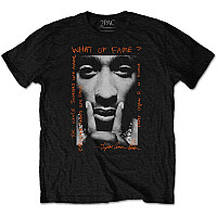 Tupac t-shirt, What Of Fame? Black, men´s