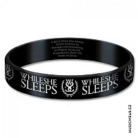While She Sleeps silikonový bracelet, Logo