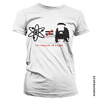 Big Bang Theory t-shirt, I´m A Physicist Not A Hippie Girly, ladies