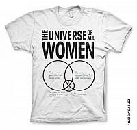 Big Bang Theory t-shirt, The Universe Of All Women, men´s