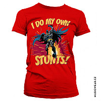 Batman t-shirt, I Do My Own Stunts Girly, ladies