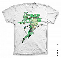 Green Lantern t-shirt, Green Arrow Distressed, men´s