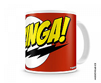 Big Bang Theory ceramics mug 250ml, Bazinga Super Logo