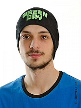 Green Day winter beanie cap, Logo
