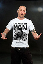 Big Lebowski t-shirt, Life Goes On Man, men´s