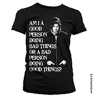 Dexter t-shirt, A Bad Person Doing Good Things Girly, ladies