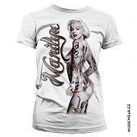 Marilyn Monroe t-shirt, Naked With Tattoos Girly, ladies
