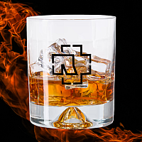 Rammstein whiskey glasses 290 ml box 2pcs, Rammstein Logo, uni