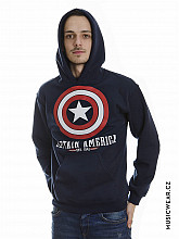 Captain America mikina, Logo Navy, men´s