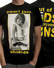 Pearl Jam t-shirt, Choices, men´s