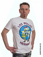 Breaking Bad t-shirt, Los Pollos Hermanos White, men´s