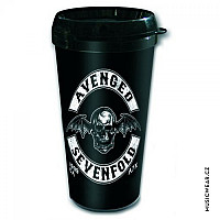 Avenged Sevenfold travel mug 330ml, Death Bat Crest