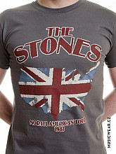 Rolling Stones t-shirt, Union Jack US Map, men´s