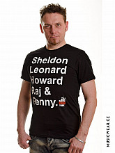 Big Bang Theory t-shirt, Team, men´s