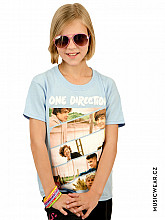 One Direction t-shirt, Band Sliced Blue, kids