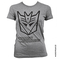 Transformers t-shirt, Decepticon Logo Girly, ladies