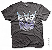 Transformers t-shirt, Distressed Decepticon Shield, men´s