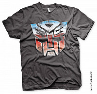 Transformers t-shirt, Distressed Autobot Shield, men´s