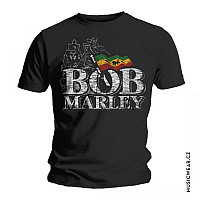 Bob Marley t-shirt, Distressed Logo, men´s