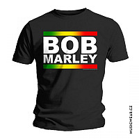 Bob Marley t-shirt, Rasta Band Block, men´s