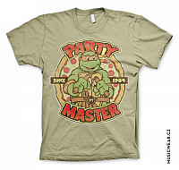 Želvy Ninja t-shirt, Party Master Since 1984, men´s