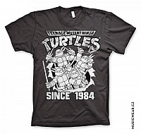 Želvy Ninja t-shirt, Distressed Since 1984, men´s