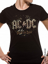 AC/DC t-shirt, Rock or Bust fitted, ladies